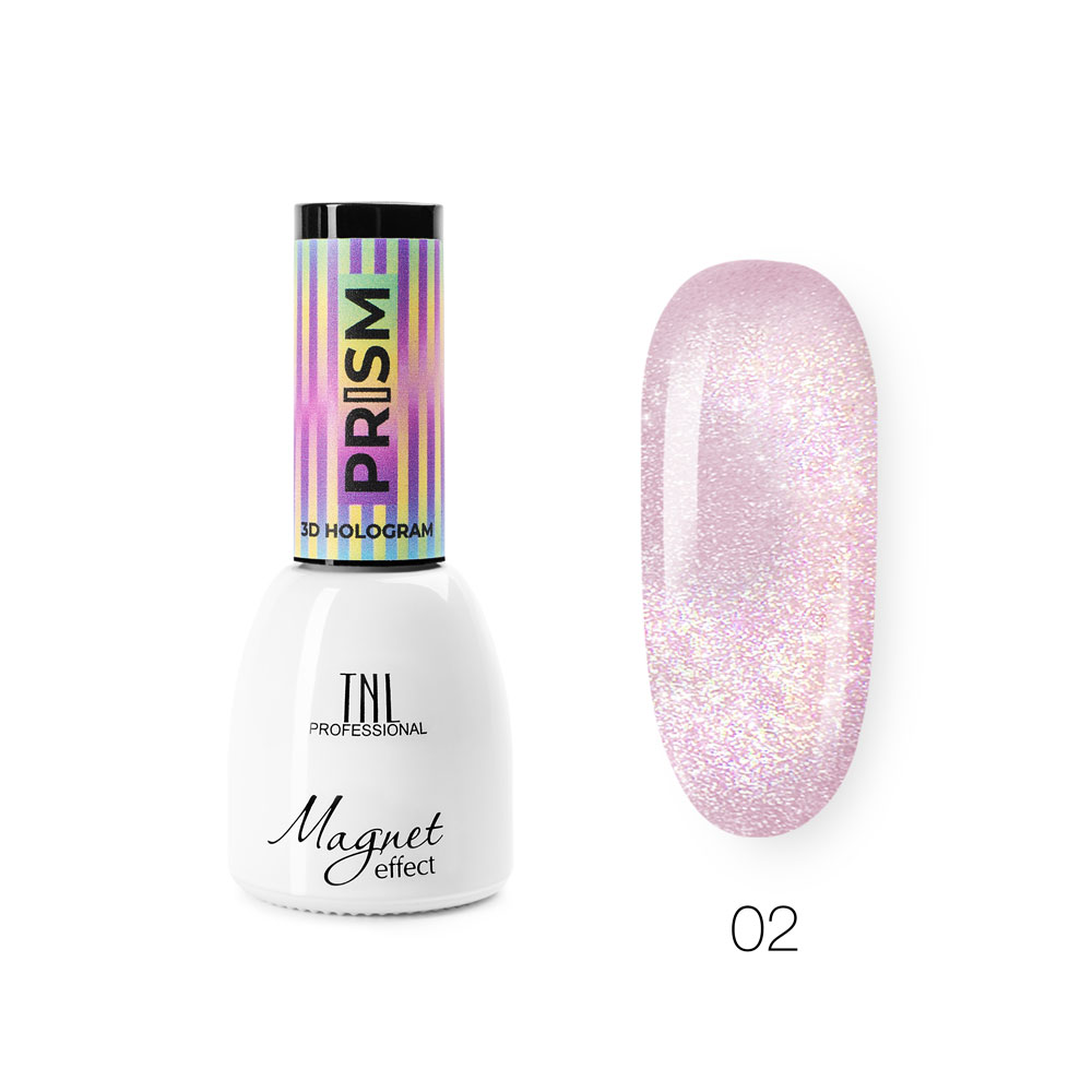Гель-лак TNL Prism № 02 – disco-pink (7 мл.)