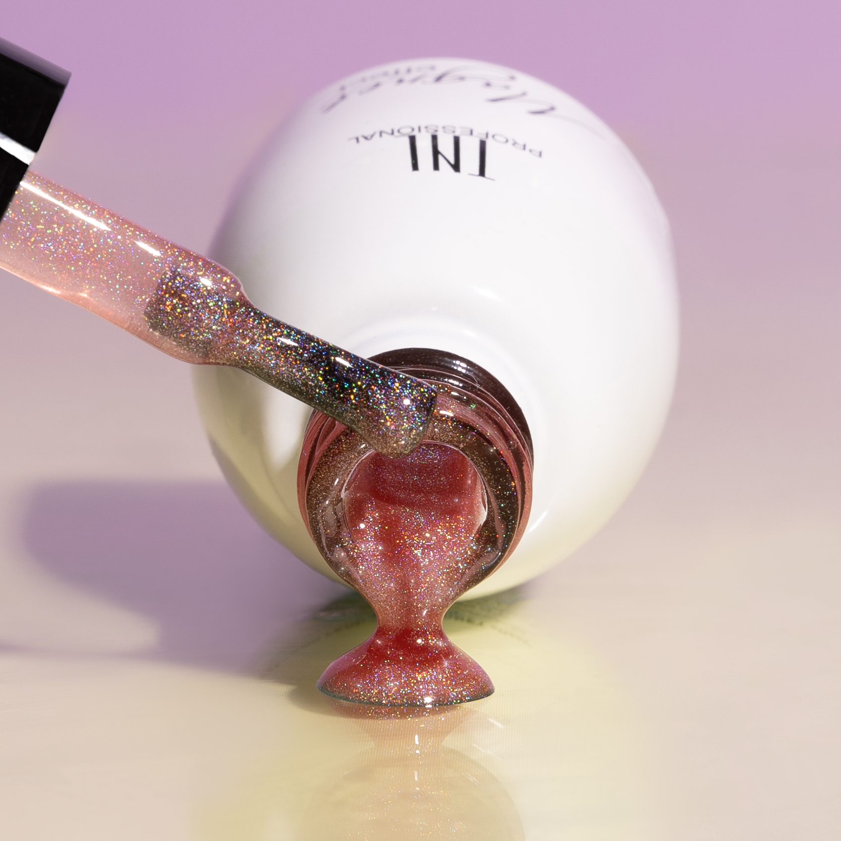 Гель-лак TNL Prism № 03 – disco-caramel (7 мл.)