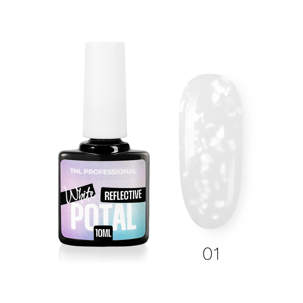 Гель-лак TNL White Potal № 01 – молочно-белый (10 мл.)