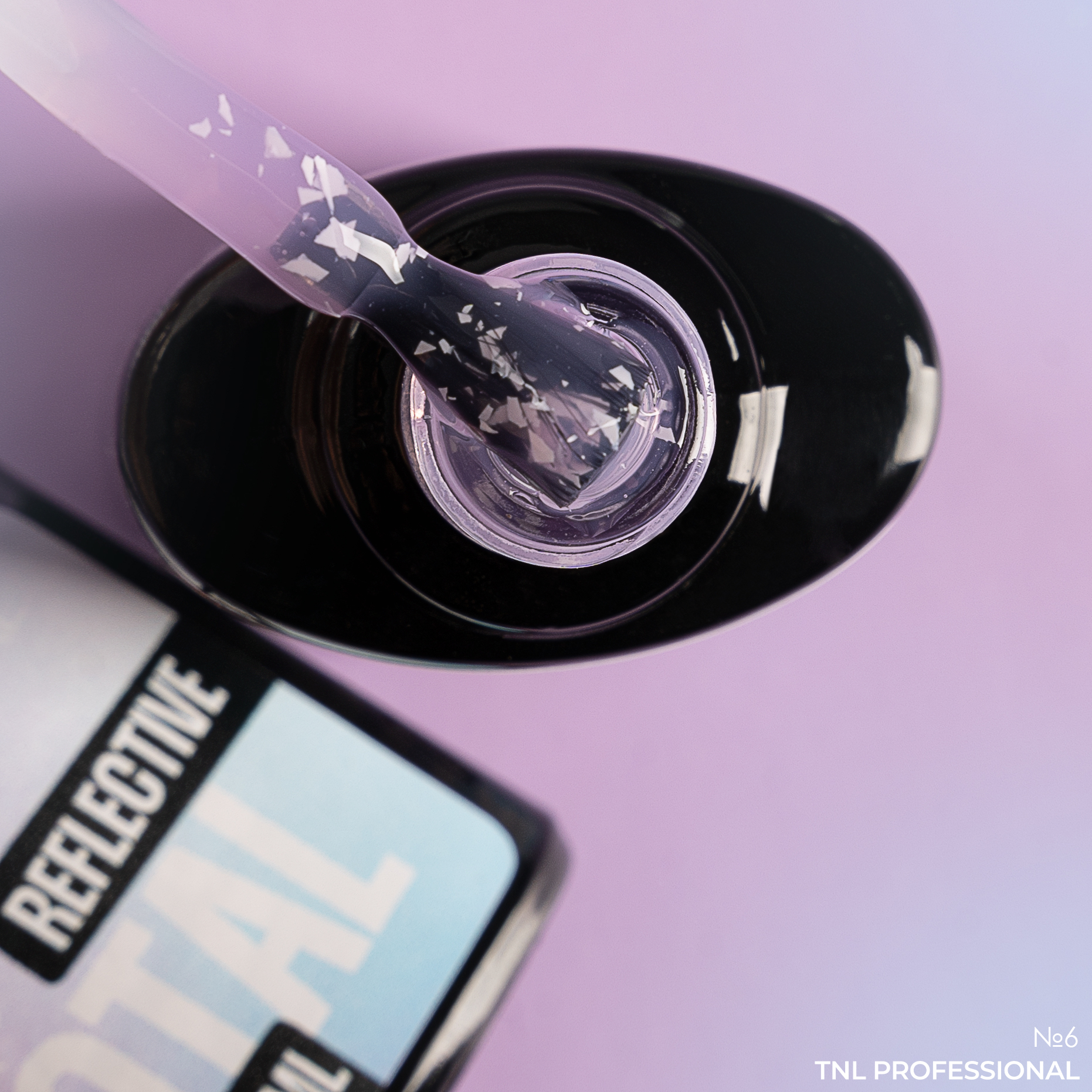 Гель-лак TNL White Potal № 06 – лиловый (10 мл.)