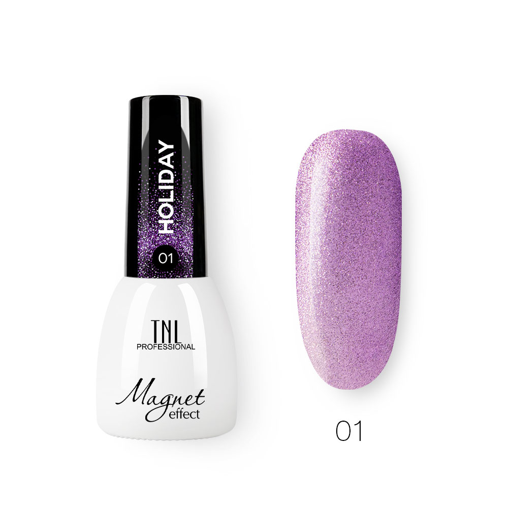 Гель-лак TNL кошачий глаз Holiday №01 – Сверкающая комета (7 мл.)