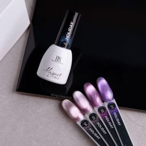 Гель-лак TNL кошачий глаз Holiday №02 – Рубиновая искра (7 мл.)