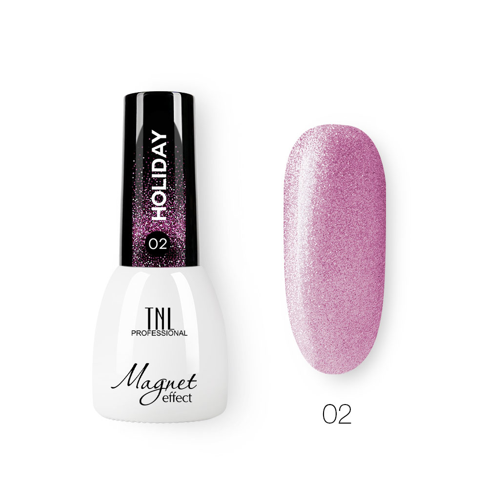 Гель-лак TNL кошачий глаз Holiday №02 – Рубиновая искра (7 мл.)