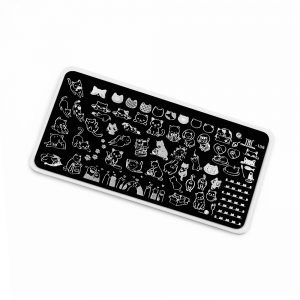 Пластина для стемпинга TNL Premium - Mini Kitty (108)