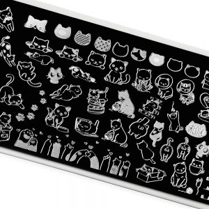 Пластина для стемпинга TNL Premium – Mini Kitty (108)