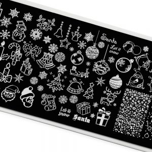 Пластина для стемпинга TNL Premium – Oh, Santa! (104)