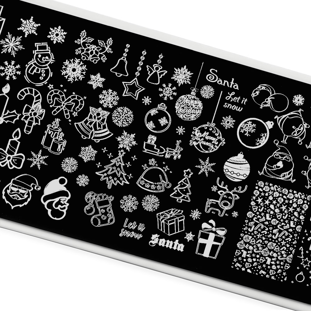 Пластина для стемпинга TNL Premium – Oh, Santa! (104)