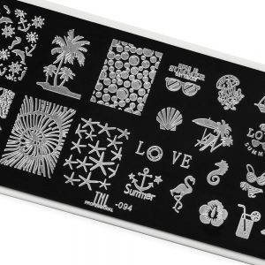 Пластина для стемпинга TNL Premium – tropical mood (094)