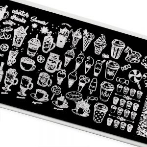 Пластина для стемпинга TNL Premium – Winter sweets (107)