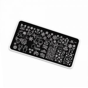 Пластина для стемпинга TNL Premium - В гостях у Санты (105)