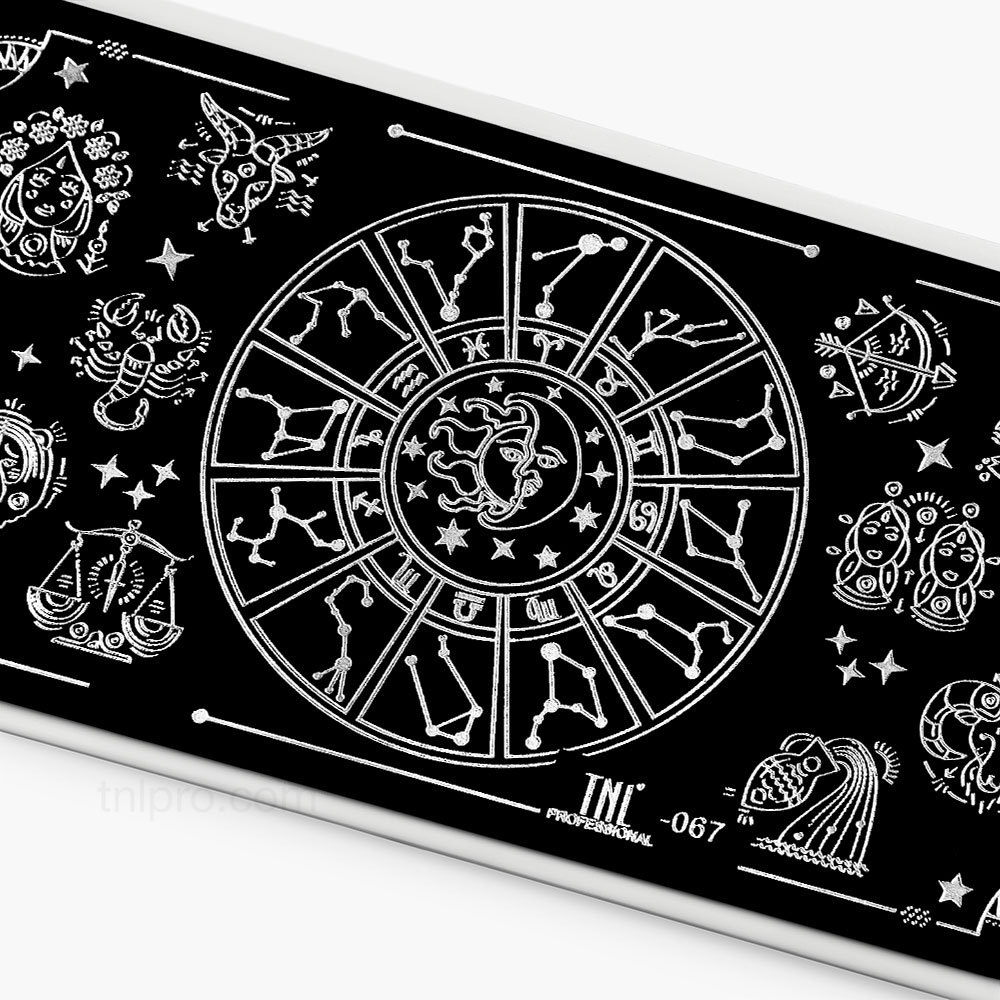 Пластина для стемпинга TNL Premium – зодиак (67)
