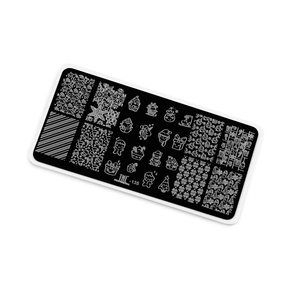 Пластина для стемпинга TNL Premium – Новогодняя сказка (135)