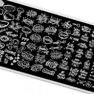 Пластина для стемпинга TNL Premium – Спецэффекты (110)