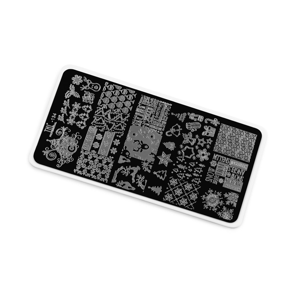 Пластина для стемпинга TNL Premium – Счастливого Рождества! (134)