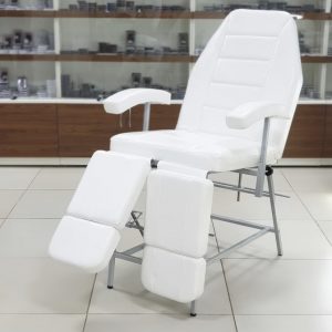 Кресло педикюрное "Люкс", белое